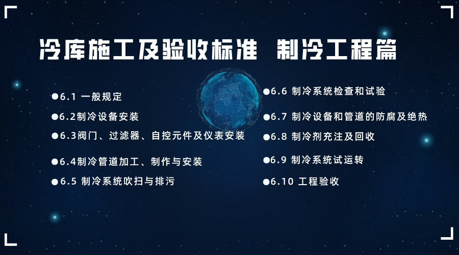 冷库施工及验收标准 GB51440-2021制冷工程篇